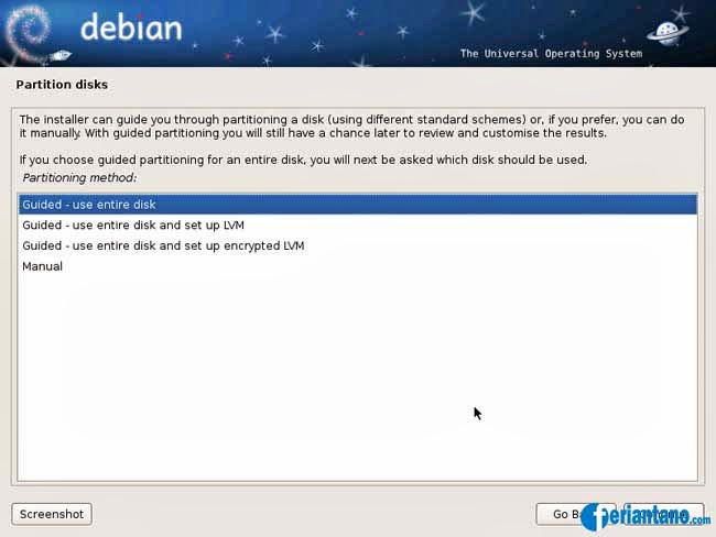 Cara Install Debian 6 Squeeze Berbasis GUI Lengkap Dengan Gambar - Feriantano.com