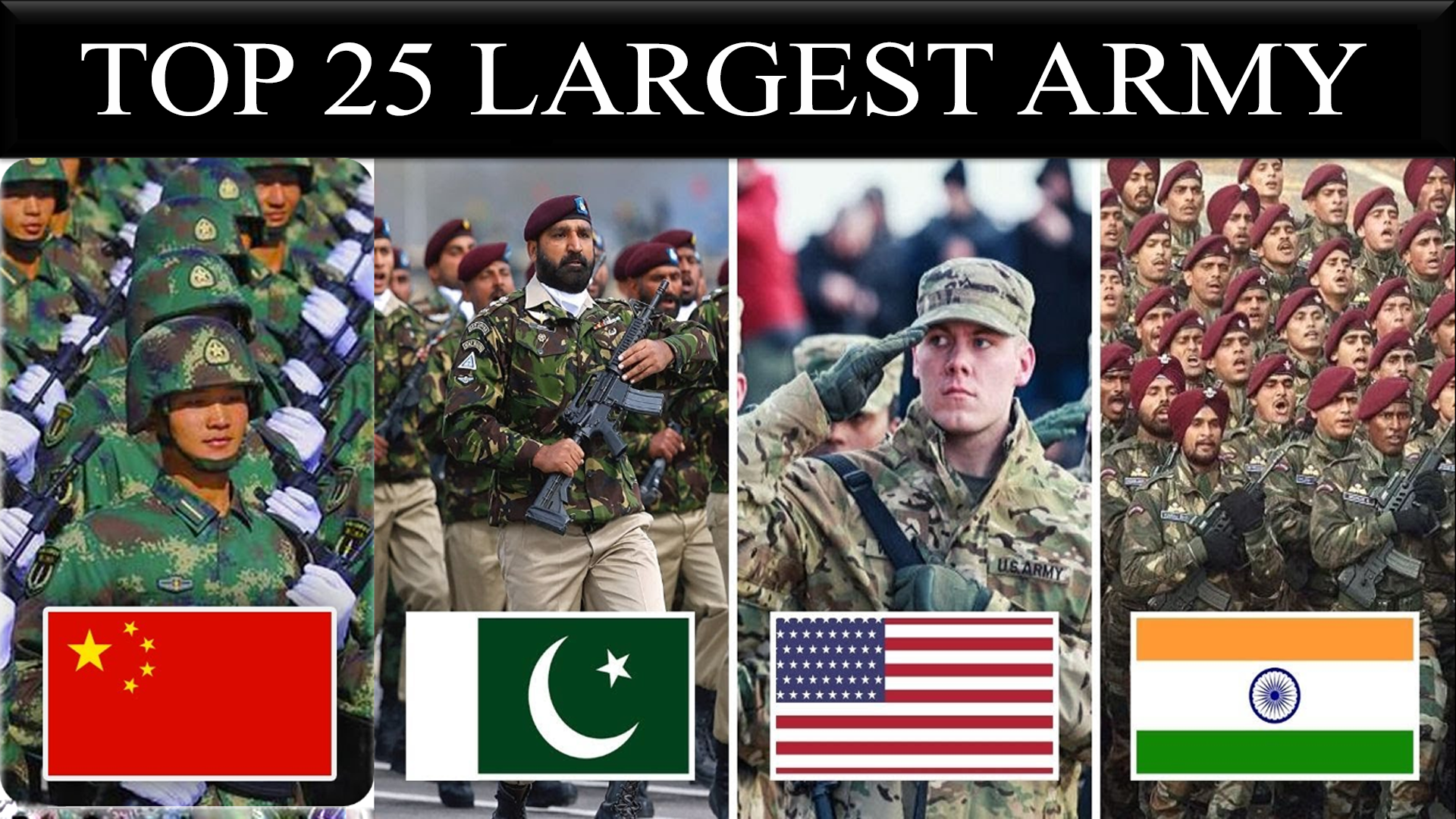 25 Most Powerful Militaries In The World