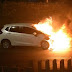 स्विफ्ट डिजायर कार में लगी आग, गाड़ी में सवार दो लोगों की जलकर मौत