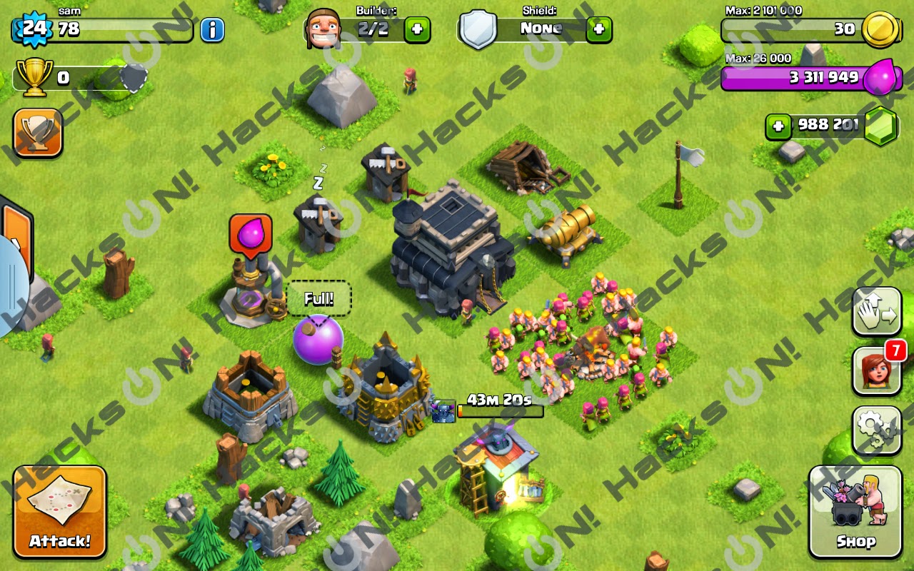 Clash Of Clans Hack Tool v2.3.0 : RELOADED! [Resource ...