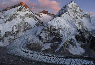 Khumbu glacier Sagarmatha National Park