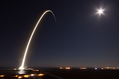 SpaceX early morning launch from Florida