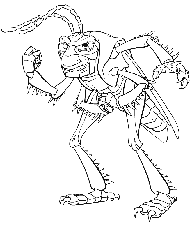 A Bugs Life Coloring Pages | Minister Coloring