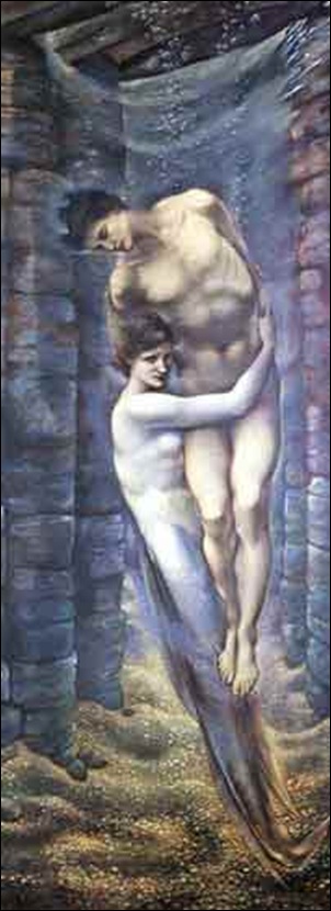 The Depths of the Sea - Edward Burne-Jones 1887