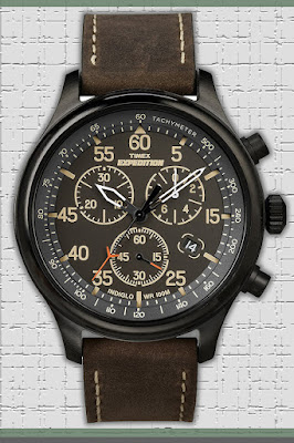 Leather expedition watches vintage design