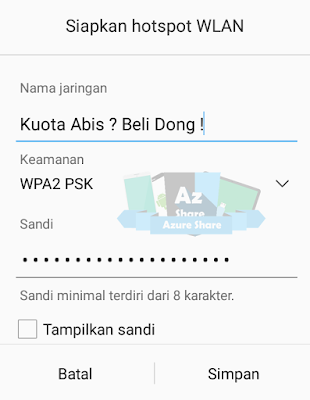 AZShare - Kuota Abis ? Beli Dong !