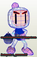 Papercraft Bomberman