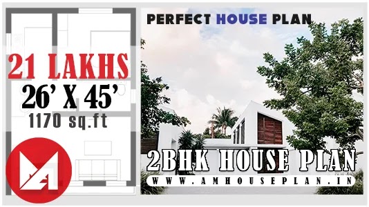 26 x 45 Most Affordable House plan with price