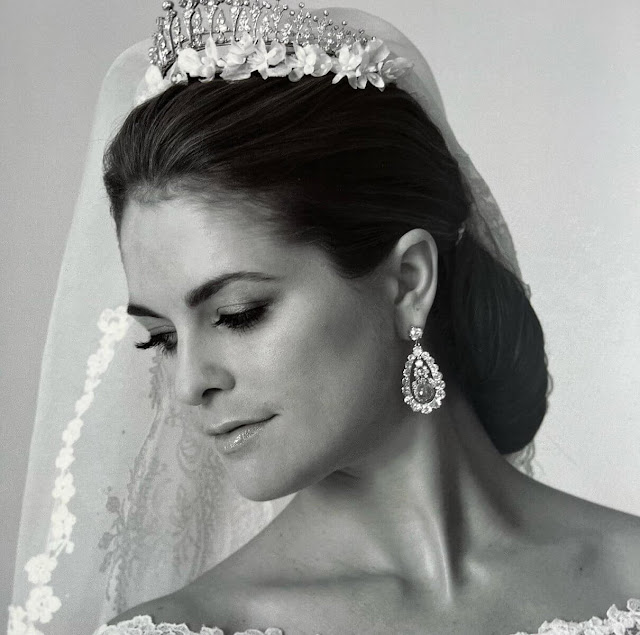 Princess Madeleine and Chris O'Neill got married in Stockholm. Madeleine wore a wedding gown by Valentino