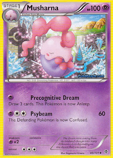 Musharna Plasma Blast Pokemon Card