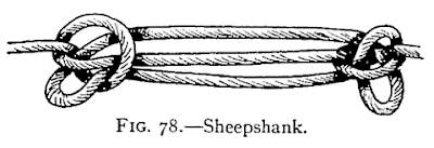 Illustration: FIG. 78.—Sheepshank.