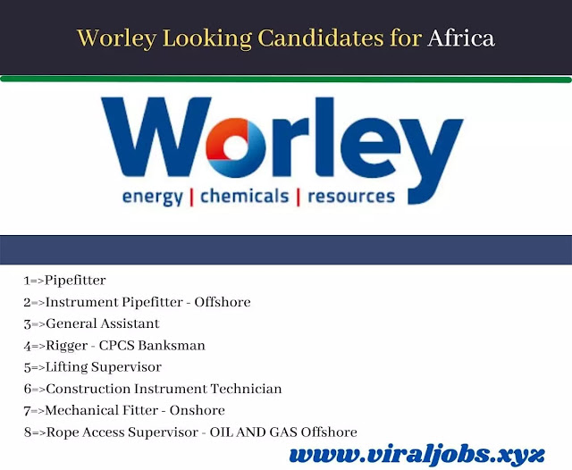 Worley Looking Candidates for Africa