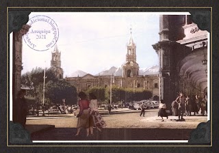 🧩 La Catedral de Arequipa en 1950