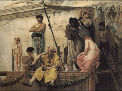 Gustave Boulanger's painting The Slave Market; source: Wikipedia