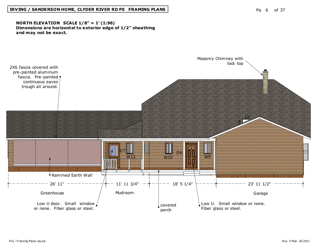 Saltbox Roof Pitch