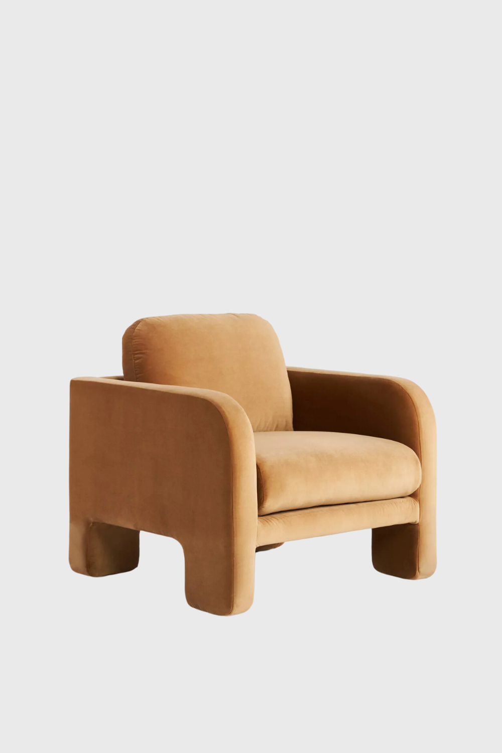 velvet lawson chair