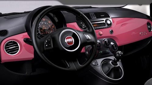 Interior PINK FIAT