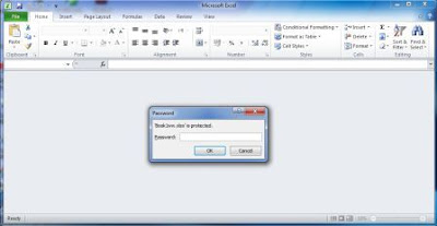 Cara mengamankan Document Excel 2010 dengan Password