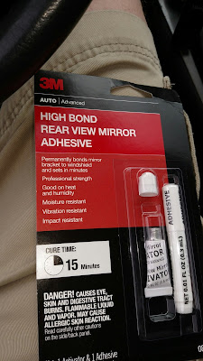 Rear View Mirror Adhesive