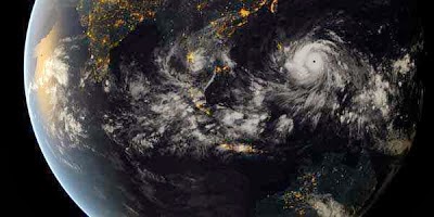 Ini Penampakan Topan Haiyan Dari Luar Angkasa