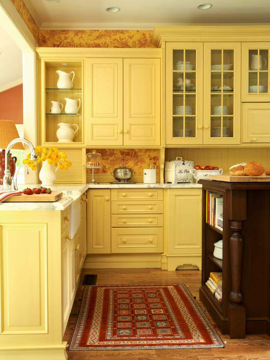 Modern Furniture Traditional Kitchen  Design Ideas  2011 