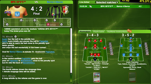 BFK 55*5*5™  vs  Barca 4 Barca