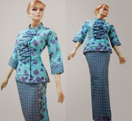 17 Contoh Model  Baju Batik  Pramugari  Terbaru 2021