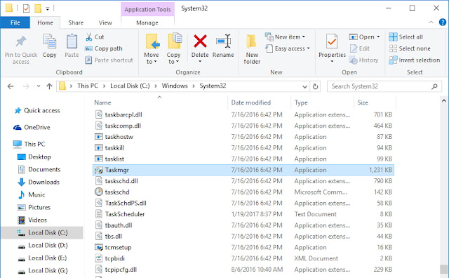 cara buka task manager di windows 10