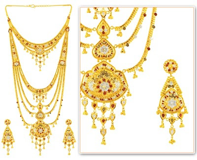 Indian Bridal Gold Jewellery Set 2010