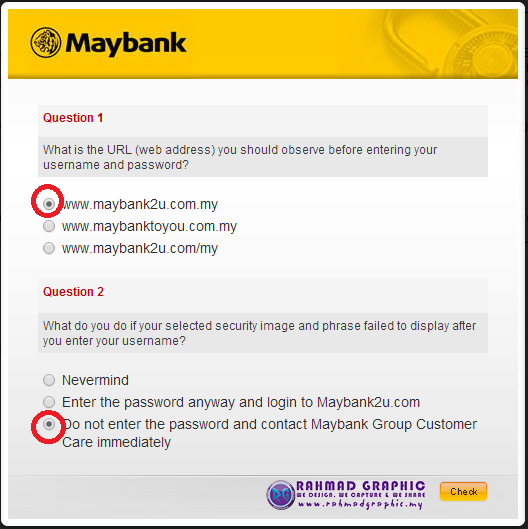 Buka akaun Maybank2U