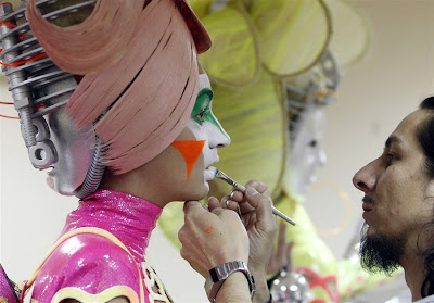 Alternative Hair Show at the Moscow Kremlin