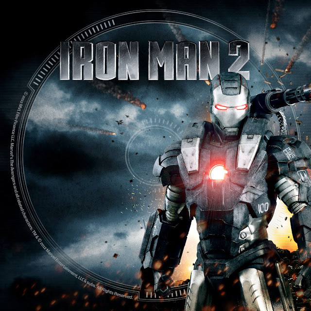 Label DVD/Bluray Iron Man 2