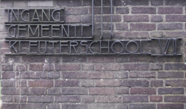 Ingang Gemeente Kleuterschool VI, Geitenkamp, Arnhem