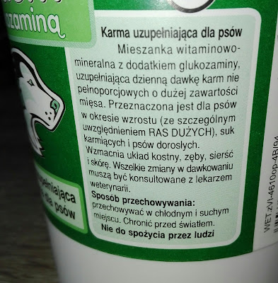 witaminy dla psa