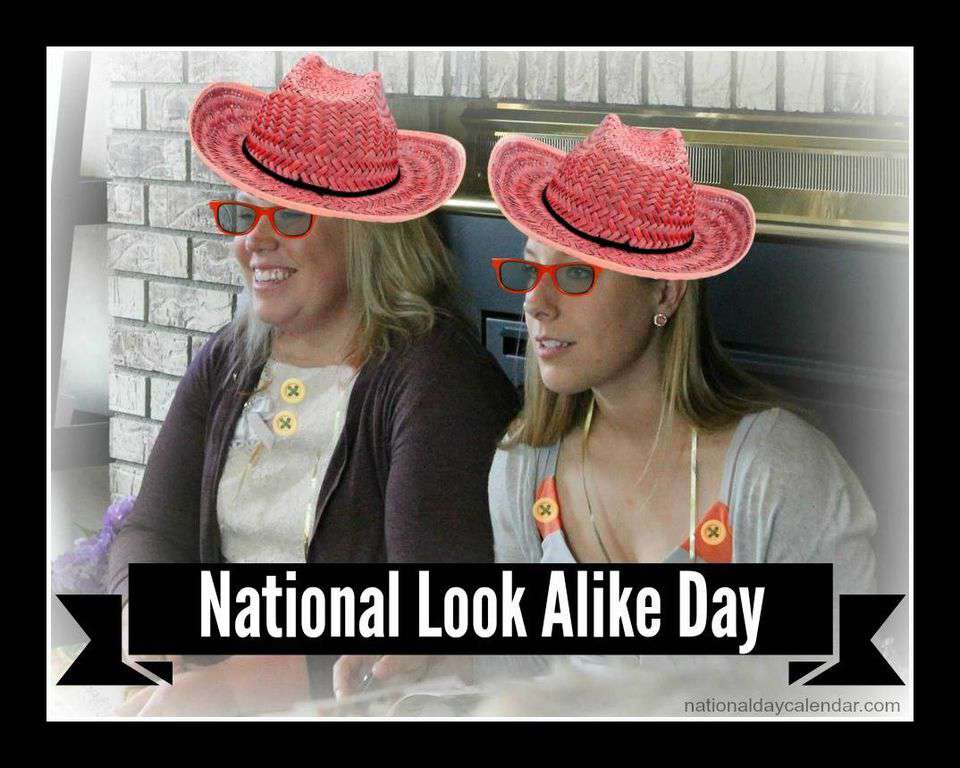 National Look-Alike Day Wishes Images download