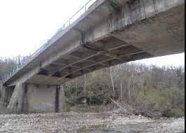 sometimes the side of concrete bridges is observed to turn black in colour. what is the reason for this phenomenon