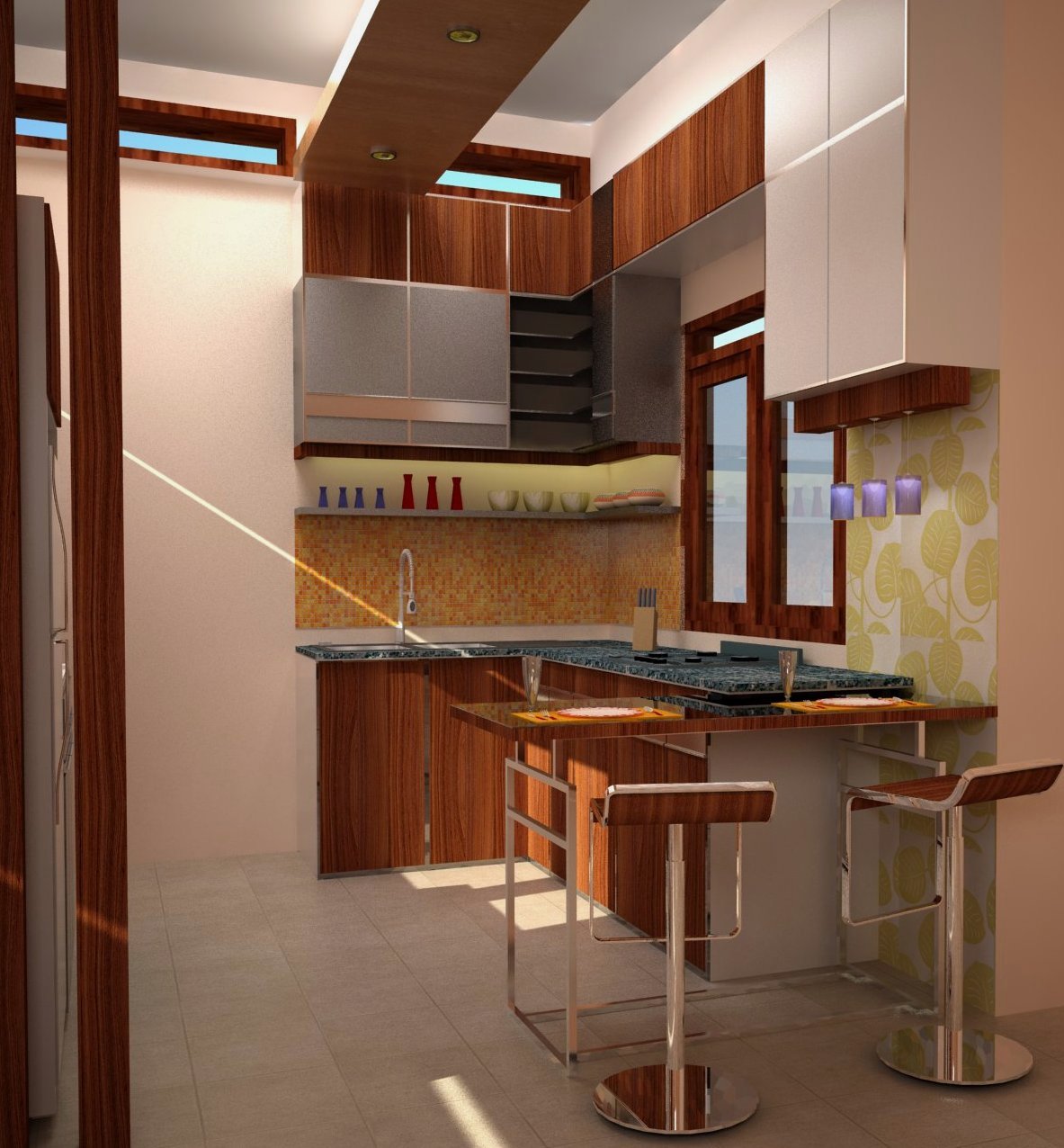Design Interior  Apartemen  Green Bay Pluit Modern Home 