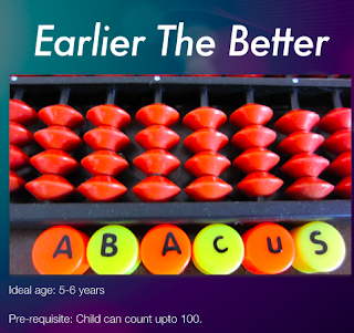 What is the right age for a kid to learn an abacus?