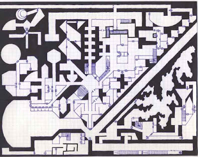 grodog's Heretical Temple of Wee Jas dungeon level map