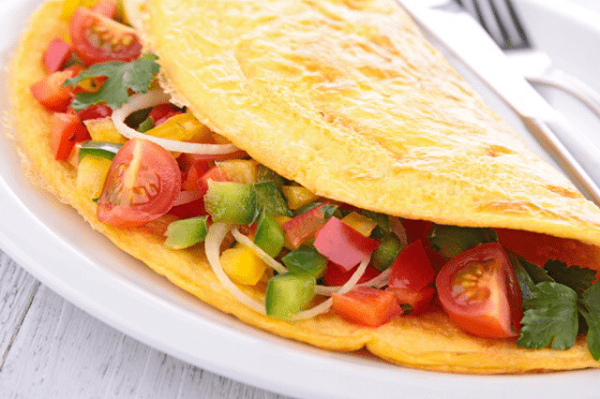 Receta de Omelette a la Mexicana