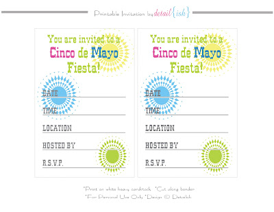 cinco de mayo party invitation template. free cinco de mayo invitations
