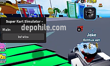 Roblox Super Kart Simulator Script Farm, Wins Hilesi 2024
