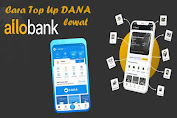 Cara Top Up DANA lewat Allo Bank dengan Virtual Account