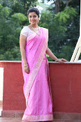 Swathi Dazzling in Pink saree-thumbnail-16