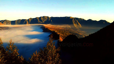 Mount Bromo exotic from the top B-29.