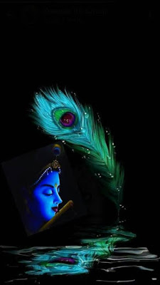 iPhone Black Krishna HD Wallpaper