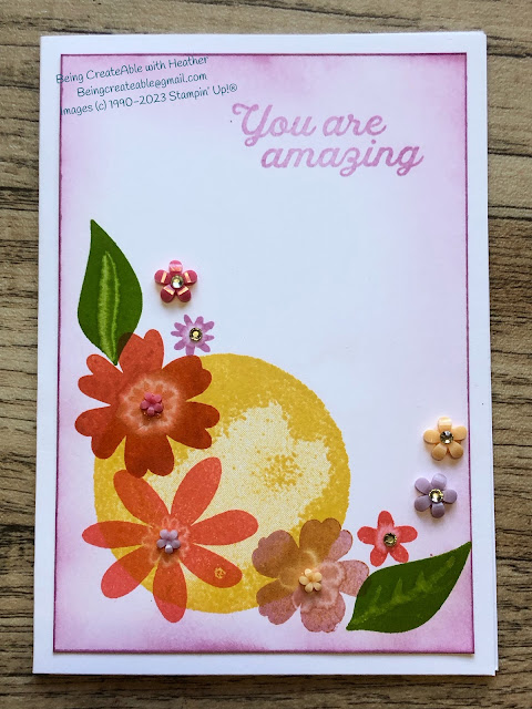 In Bloom, Watercolour Shapes, Stampin' Up!