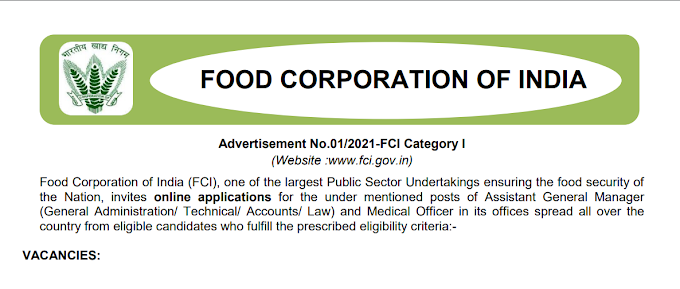 FOOD CORPORATION OF INDIA IS HIRING FRESHER CA\CMA\CS FOR ASSISTANT MANAGER ACCOUNTS POST