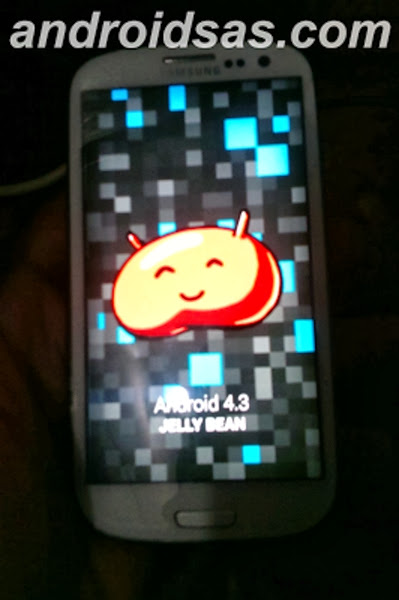 Samsung Galaxy S3 running Android 4.3 