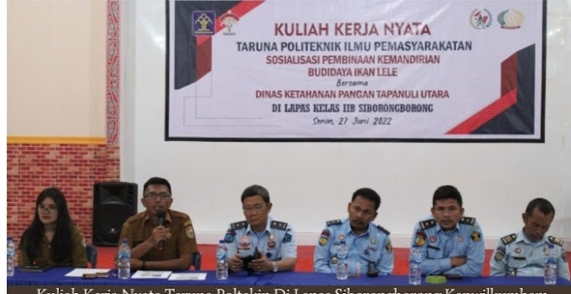 KKN TARUNA POLTEKIP di LAPAS SIBORONGBORONG KANWILKUMHAM SUMUT